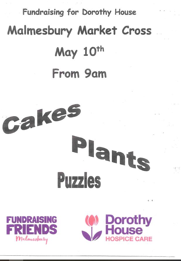 Cake & Plant Sale - Malmesbury Market Cross - For Dorothy House Hospice Care